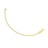 Beadable Charm Tumbler Cable - Yellow (5 Cables - 6" x 1.5mm thick)