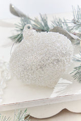 5” Glass Crystal Bead Ornament