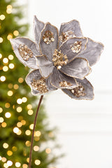 19" x 10" Platinum Magnolia Stem