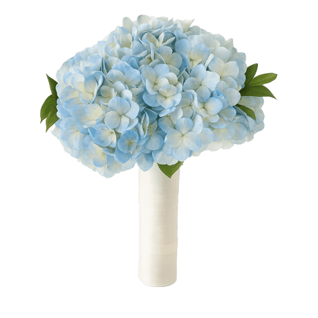 Blue Hydrangea Bridesmaids Bouquets Fresh Wedding Flowers 3 Pack 6 Stems Each