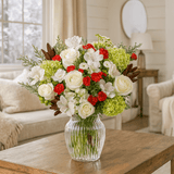 Happy Christmas Bouquets Fresh Flower Arrangement