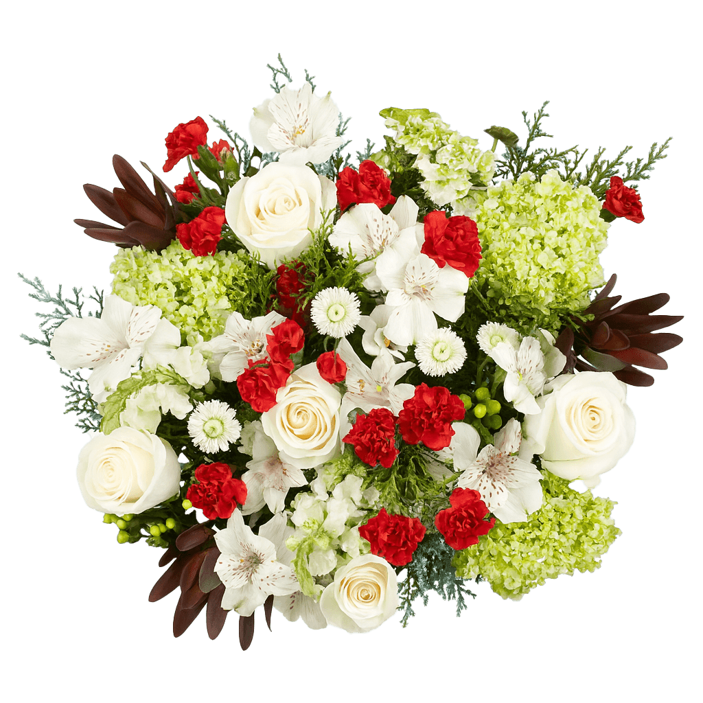 Happy Christmas Bouquets Fresh Flower Arrangement