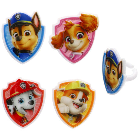 PAW Patrol Pups to the Rescue Cupcake Rings 12 per order - new style!