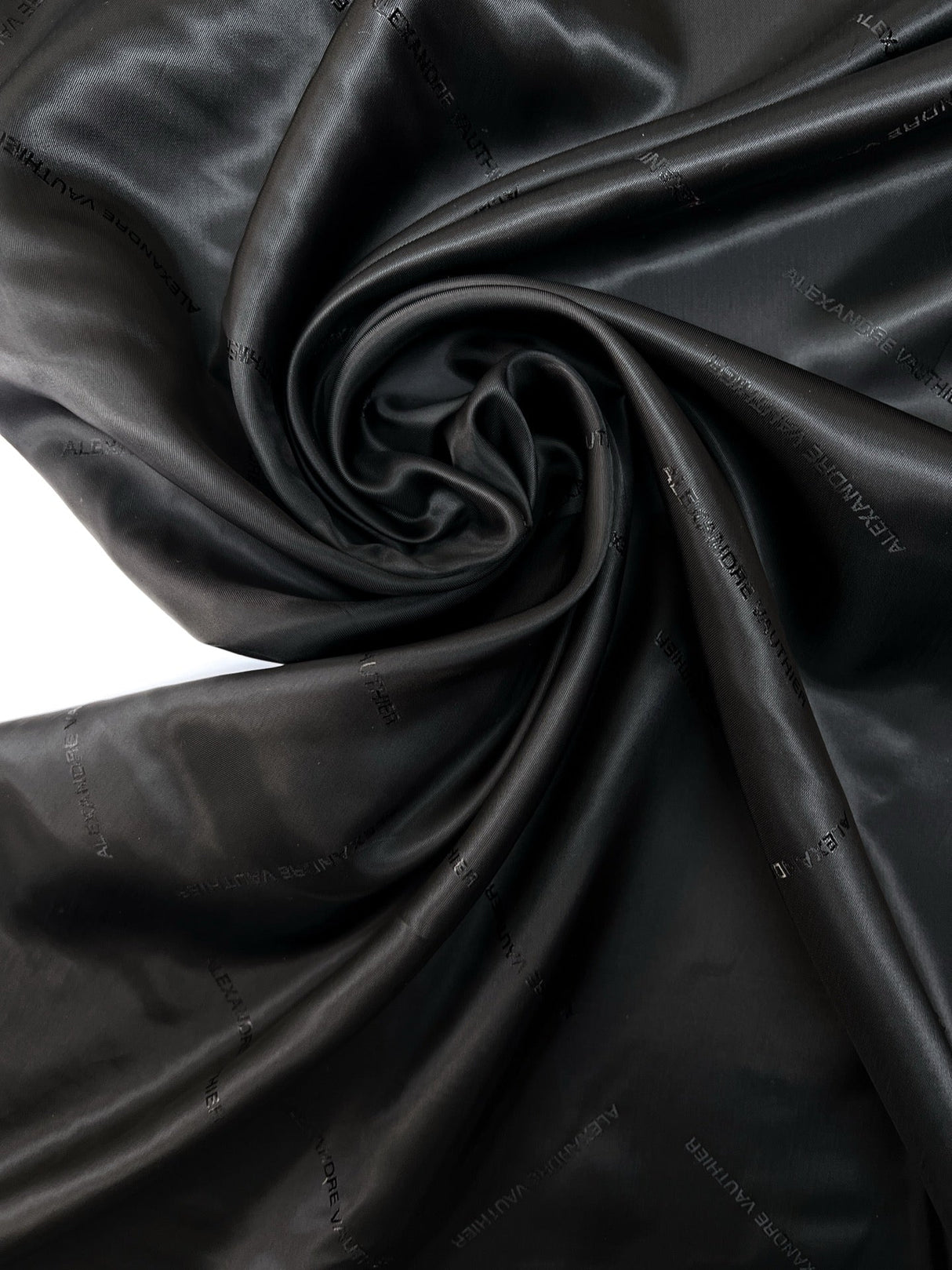 Black Viscose Lining Twill