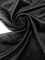 Black Viscose Lining Twill