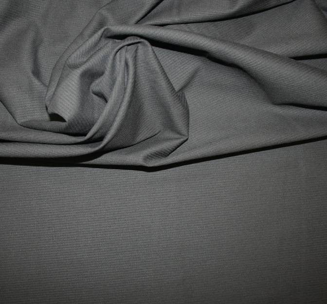 Bedford Corduroy Cotton Spandex Fabric - Black, 49/50" Width