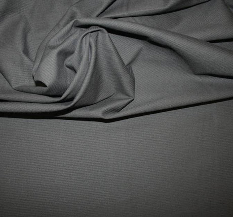 Bedford Corduroy Cotton Spandex Fabric - Black, 49/50" Width