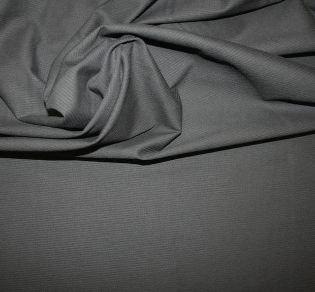 Bedford Corduroy Cotton Spandex Fabric - Black, 49/50" Width