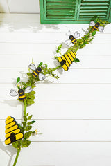 5 foot Bee and Beehive Berry Garland Decorative Spring Summer Nature Inspired Garland