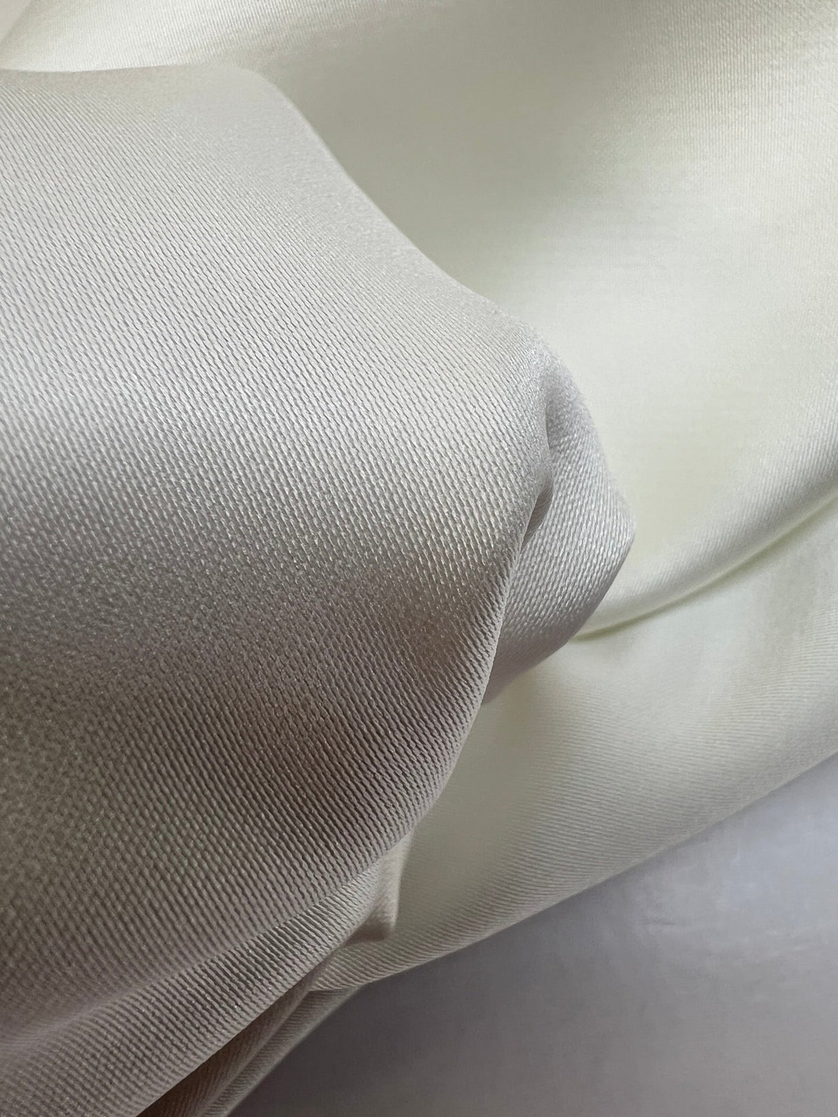 Polyester Satin White Shade Fabric