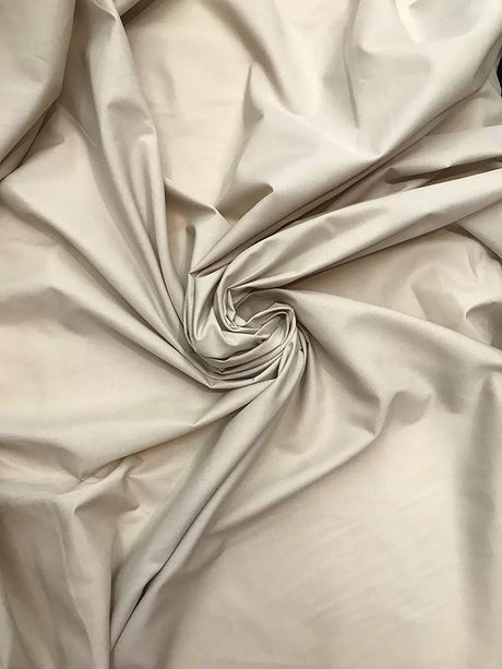 Polycotton Broadcloth Cotton Blend Fabric - Aqua, Broadcloth, 60" Wide (1 Yard)
