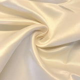 Matte Satin Peau De Soie Duchess Satin Fabric - Heavyweight Matte Satin, 58-60" Width, Baby Blue (1 Yard)