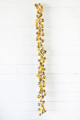 Gold Jingle Bells Christmas Garland 5Inch Holiday Decor