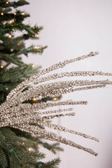 33” Glitter Cluster Berry Spray