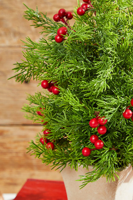 14" Cedar Berry Tree