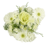 Christmas Snow Flower Bouquet Fresh Mixed Arrangement