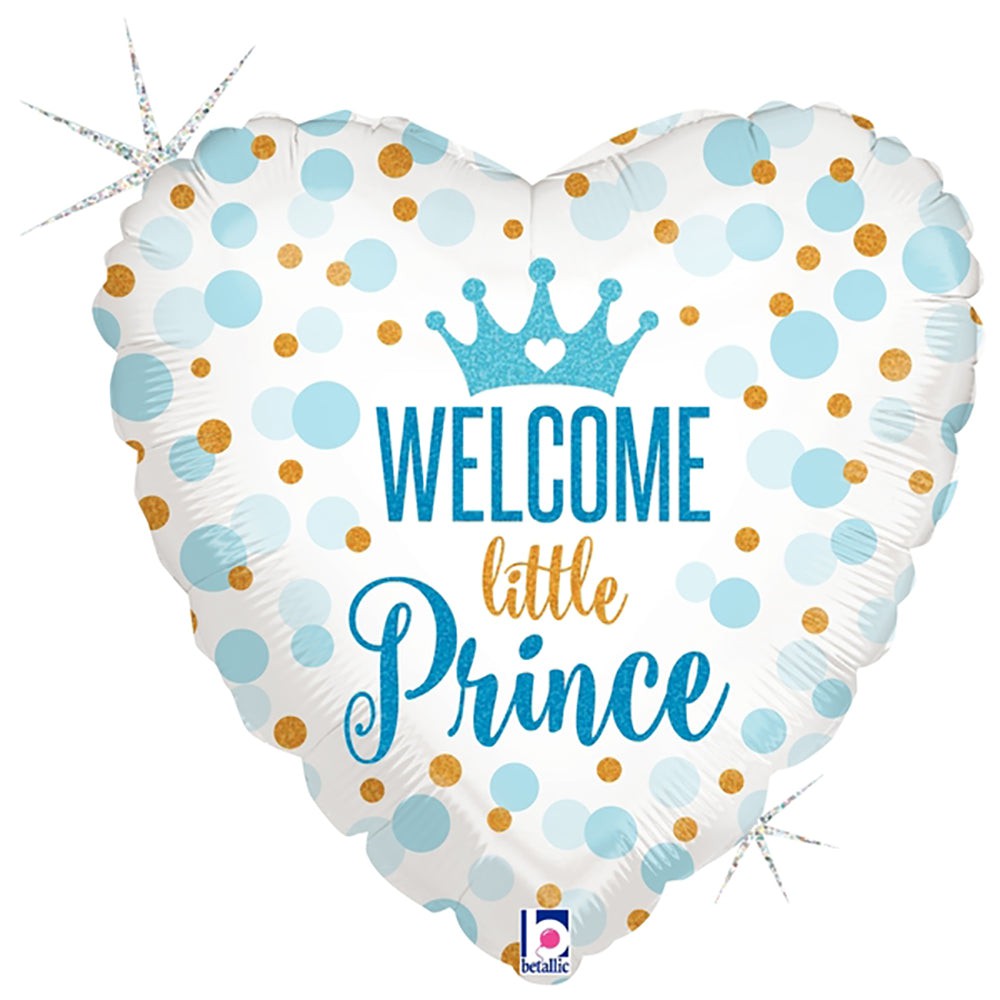 Baby Prince Foil Balloon