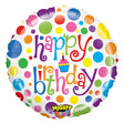 Foil Balloon Mighty Colorful Birthday