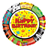 Birthday Foil Balloon 21 Inch Mighty Zooloons