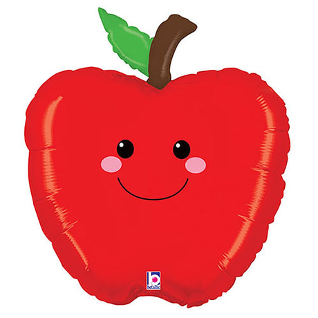 Apple Foil Balloon 26 Inch Produce Pals