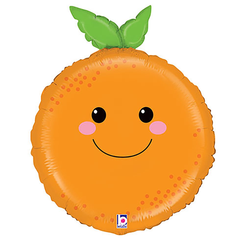 Orange Foil Balloon