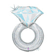 Foil Balloon Platinum Wedding Ring