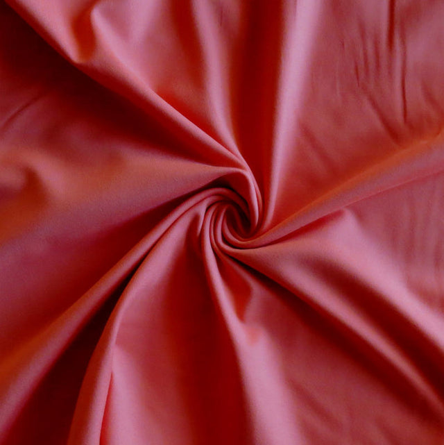 Supplex Lycra Jersey Knit Fabric - Beyond Coral