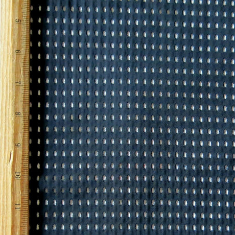 Black Lycra Jumbo Mesh Fabric