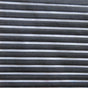 Athletic Mesh Stripe Fabric Black