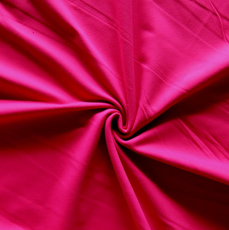 Supplex Lycra Jersey Knit Fabric - Deep Carnation