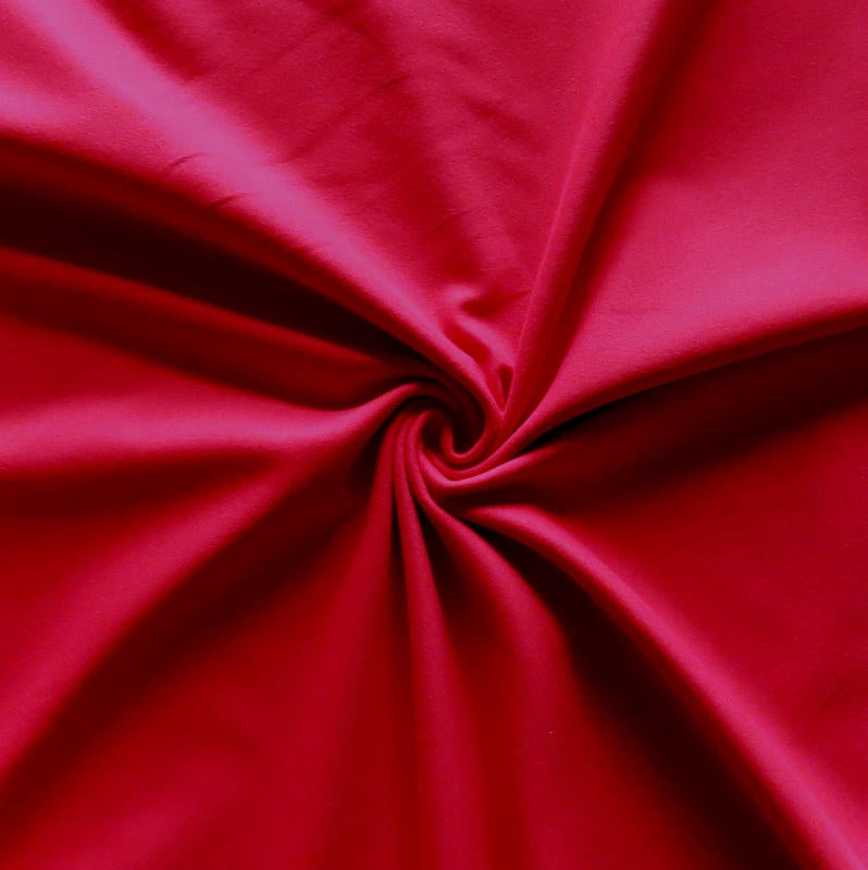 Supplex Lycra Jersey Knit Fabric - Red