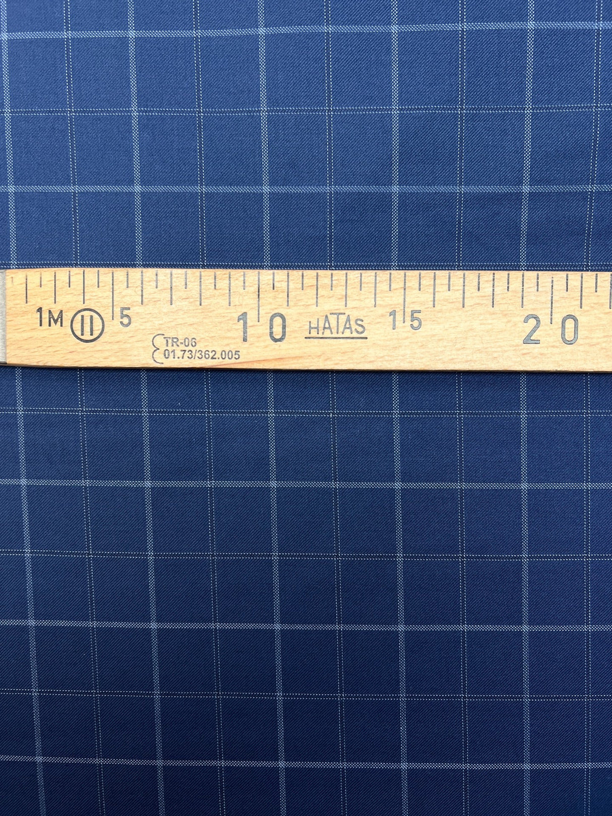 Polyester Twill Checked Fabric