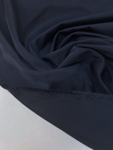 Blue Polyamide Jacket Fabric