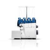 Husqvarna Viking Amber Air S 400 Overlock Machine - Overlock Machine, 15 Stitches, Air Threading, LED Lighting (1 Unit)
