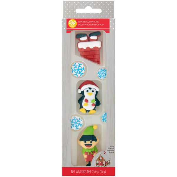 Wilton Icing Decorations Santa and Helpers