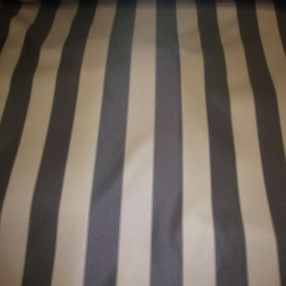 Striped Canvas Waterproof Outdoor Polyester Canvas Fabric - Striped, 60" Width (1 Yard)