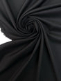 Black Jacquard Polyamide Suiting Fabric