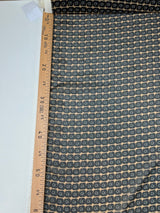 Polyester Chiffon Geometric Print Black Brown