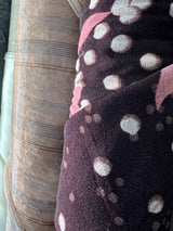 Polyester Mesh Checked Silver Lurex