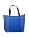 Tonal Non-Woven Zipper Trade Show Tote Bag