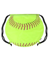 Softball Drawstring Bag