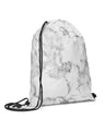 Marble Non-Woven Drawstring Bag