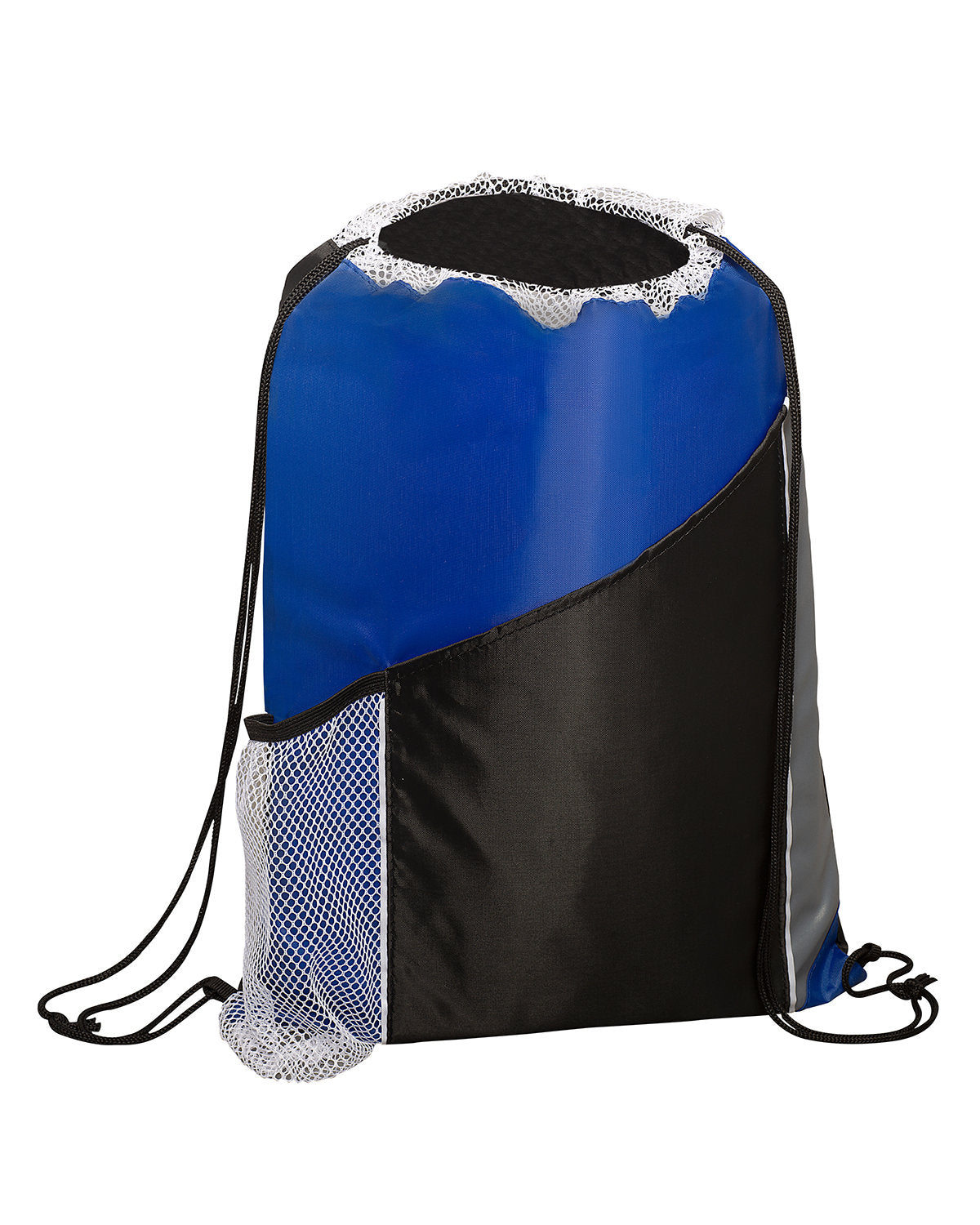 Sprint Angled Drawstring Sports Bag With Pockets