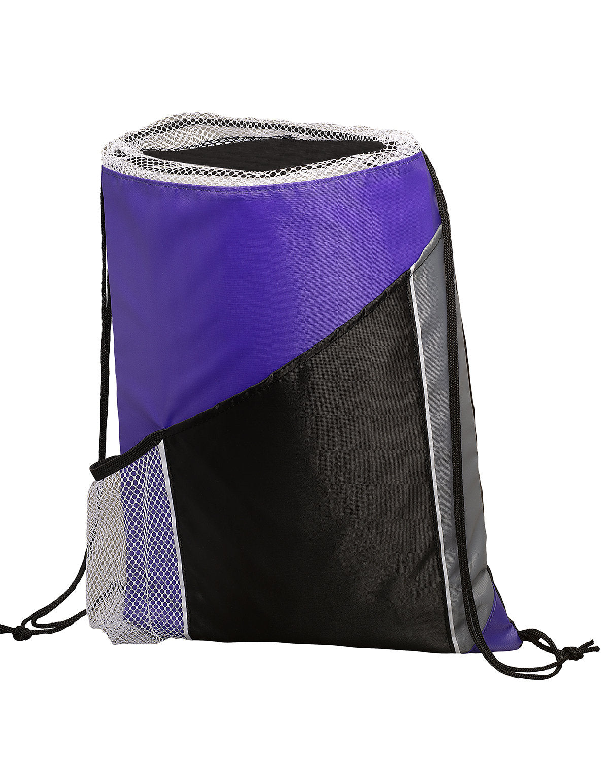 Sprint Angled Drawstring Sports Bag With Pockets