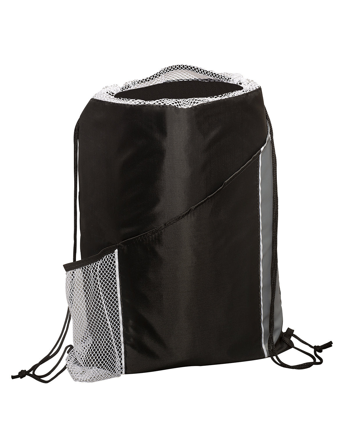 Sprint Angled Drawstring Sports Bag With Pockets