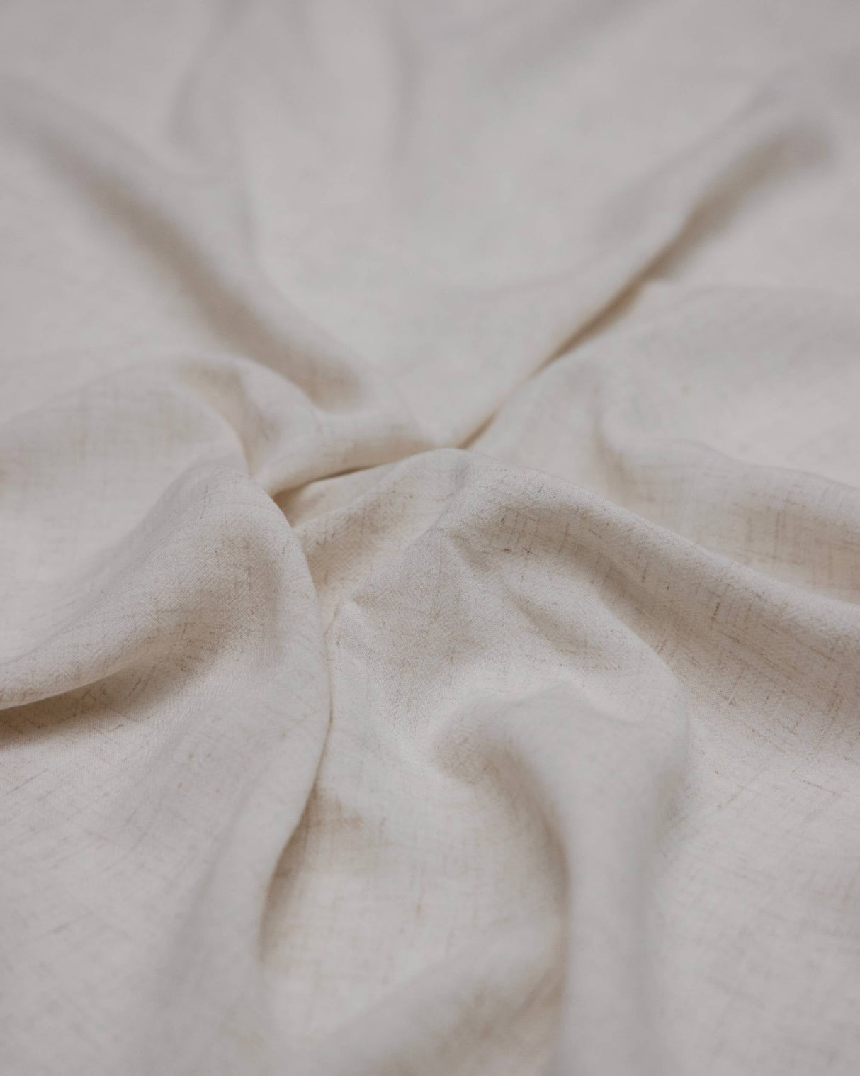 Soft Washed Linen Cream Rayon Blend