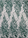 Big Glitter Damask Design On A Mesh Lace Fabric - Glitter Damask Pattern, 58" Wide (1 Yard)