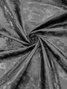 Big Rose Jacquard Satin Fabric - Floral Brocade Jacquard, 58" Width (1 Yard)