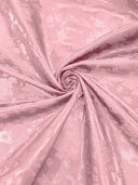 Big Rose Jacquard Satin Fabric - Floral Brocade Jacquard, 58" Width (1 Yard)
