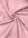 Big Rose Jacquard Satin Fabric - Floral Brocade Jacquard, 58" Width (1 Yard)